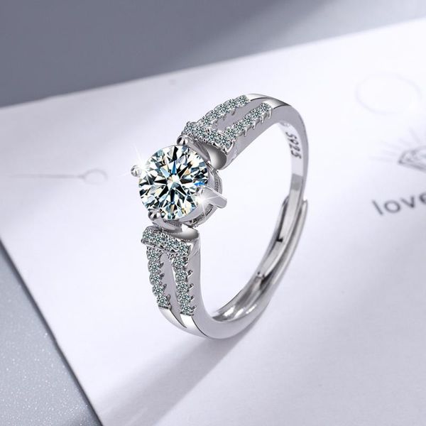 wedding rings luxury exquisite round zircon ring silver plated adjustable size elegant personality bride fashion jewelry, Slivery;golden
wedding rings luxury exquisite round zircon ring silver plated adjustable size elegant personality bride fashion jewelry, Slivery;golden