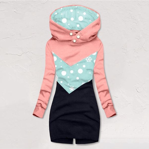 women's hoodies & sweatshirts fashion sweatshirt hooded jacket patchwork print long coats plus size feminine molelet #g2, Black
women's hoodies & sweatshirts fashion sweatshirt hooded jacket patchwork print long coats plus size feminine molelet #g2, Black