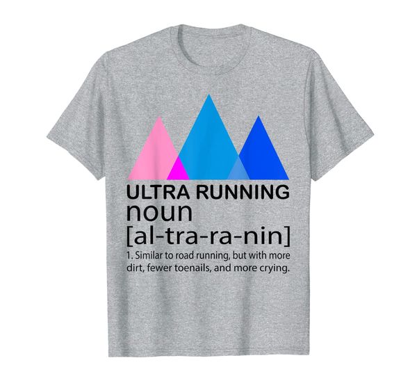 ultra running t-shirt i miles marathon endurance, White;black