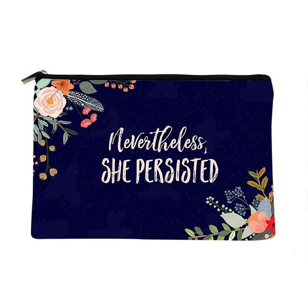 cosmetic bags & cases women she persisted printed make up bag fashion cosmetics organizer for travel colorful storage lady
cosmetic bags & cases women she persisted printed make up bag fashion cosmetics organizer for travel colorful storage lady