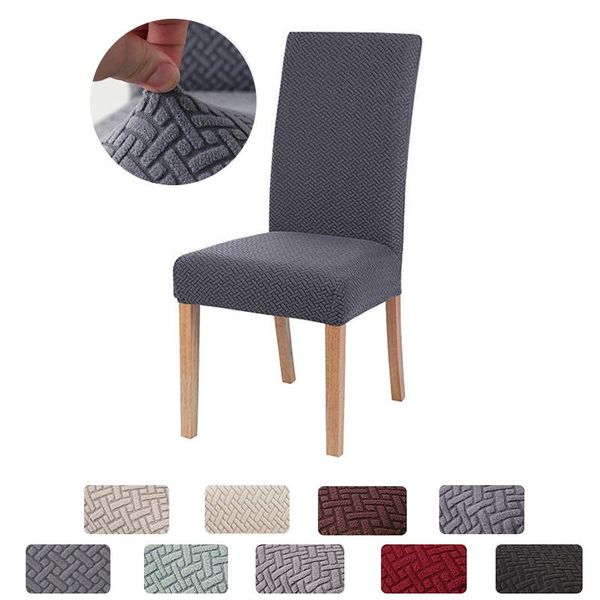 chair covers 1/2/4/6 pieces jacquard dining cover elastic slipcover high back spande for room kitchen
chair covers 1/2/4/6 pieces jacquard dining cover elastic slipcover high back spande for room kitchen