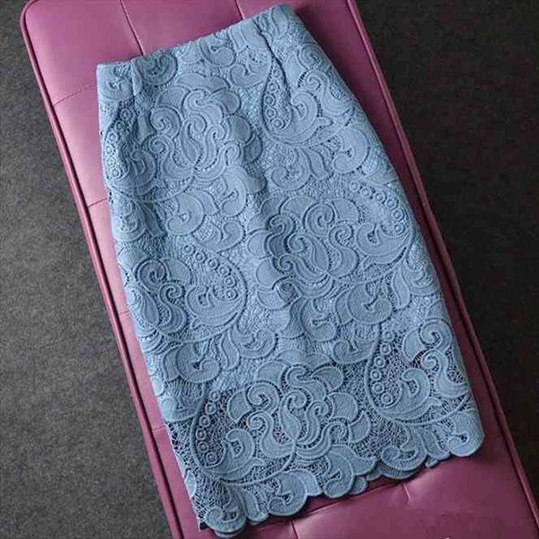 arrival women fashion pencil skirts lace water soluble flower high waist office skirts plus size 3xl, Black
arrival women fashion pencil skirts lace water soluble flower high waist office skirts plus size 3xl, Black