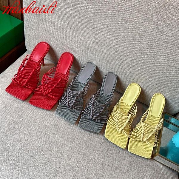 sandals women summer rope wave high heels pumps square toe gladiator for beach slippers shoes 2021, Black
sandals women summer rope wave high heels pumps square toe gladiator for beach slippers shoes 2021, Black