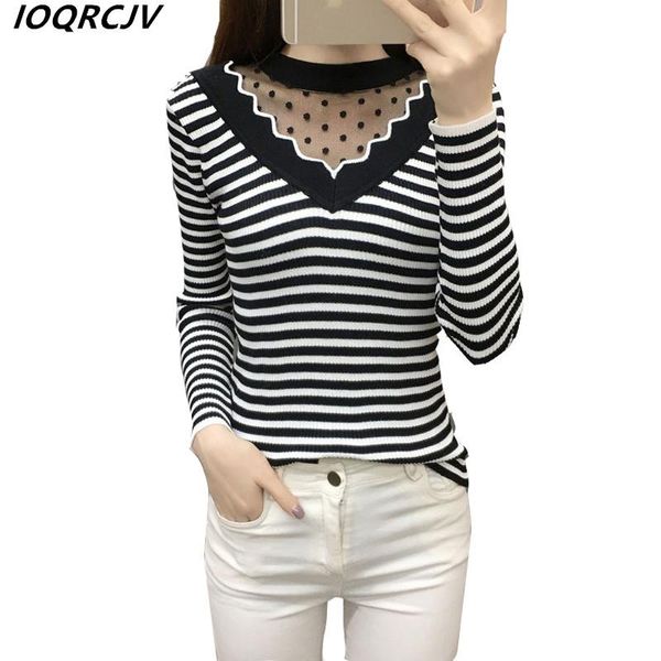 women's sweaters autumn winter knit sweater women o-neck hollow mesh striped short long-sleeve slim pullover female, White;black
women's sweaters autumn winter knit sweater women o-neck hollow mesh striped short long-sleeve slim pullover female, White;black