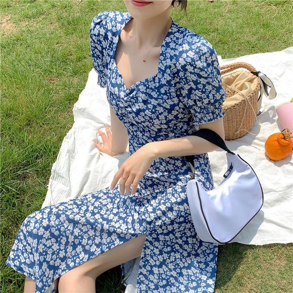 casual dresses women summer dress 2021 covered belly open fork female chiffon knee backing broken flower vestido de mujer ydk2180, Black;gray
casual dresses women summer dress 2021 covered belly open fork female chiffon knee backing broken flower vestido de mujer ydk2180, Black;gray