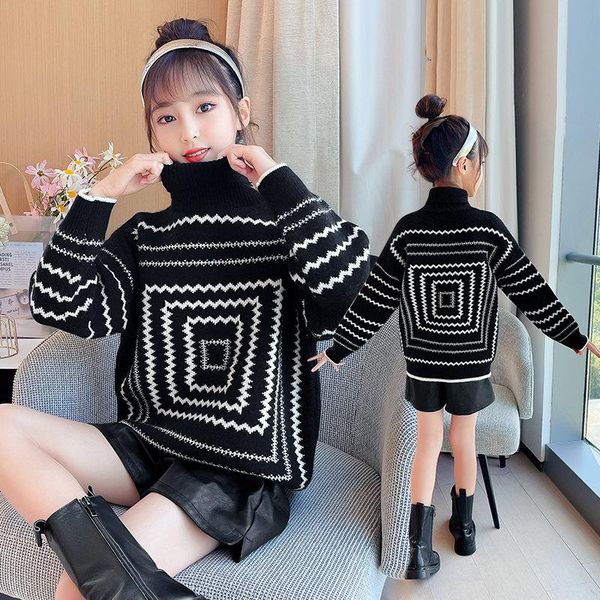 pullover teenage kids turtleneck sweaters autumn boys girls long sleeve knitted clothes children's costume for 4-13y, Blue
pullover teenage kids turtleneck sweaters autumn boys girls long sleeve knitted clothes children's costume for 4-13y, Blue
