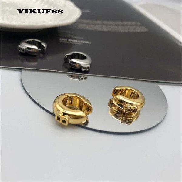 stud yikuf88 women letter earrings female copper plated real gold double b metallic for ear, Golden;silver
stud yikuf88 women letter earrings female copper plated real gold double b metallic for ear, Golden;silver