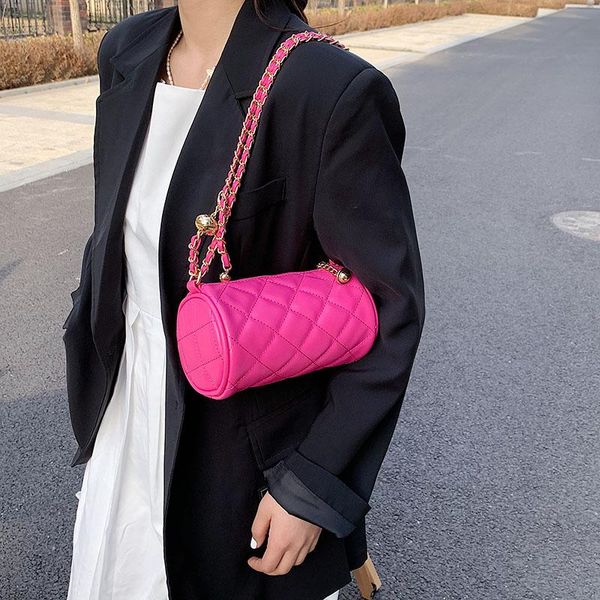 luxury designer mini shoulder bags pu leather chains women messenger cylindrical crossbody ladies clutch cross body
luxury designer mini shoulder bags pu leather chains women messenger cylindrical crossbody ladies clutch cross body