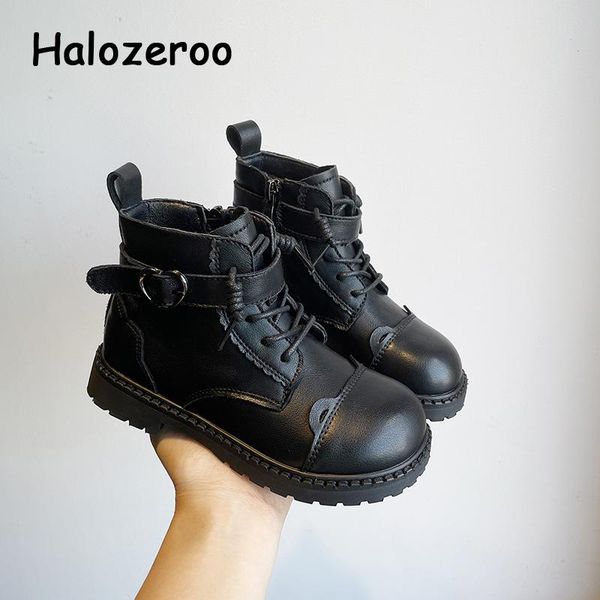 boots autumn kids fashion children black full grain leather shoes baby girls motorcycle boys brand ankle boot, Black;grey
boots autumn kids fashion children black full grain leather shoes baby girls motorcycle boys brand ankle boot, Black;grey