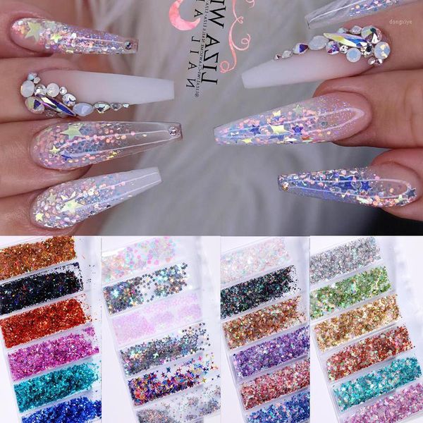 holographics nail powder laser glitter sliver series sequins pigments art flakes paillette decoration diy polish tools1, Silver;gold
holographics nail powder laser glitter sliver series sequins pigments art flakes paillette decoration diy polish tools1, Silver;gold