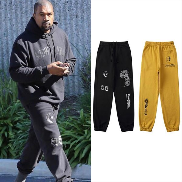 kanye joggers streetwear season sweatpants women pants vintage graffiti printed jogger sweatpant hip hop casual trousers, Black
kanye joggers streetwear season sweatpants women pants vintage graffiti printed jogger sweatpant hip hop casual trousers, Black
