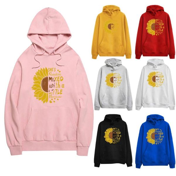 fashion sweatshirts hoodies women's autumn winter print loose lightweight long sleeve casual pullover hooded sweatshirt #40 &, Black 
fashion sweatshirts hoodies women's autumn winter print loose lightweight long sleeve casual pullover hooded sweatshirt #40 &, Black