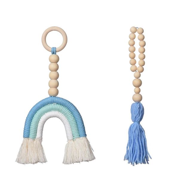 interior decorations 2 pcs classic rainbow wood beads tassel 10 inch car hanging & garland farmhouse auto ornaments
interior decorations 2 pcs classic rainbow wood beads tassel 10 inch car hanging & garland farmhouse auto ornaments