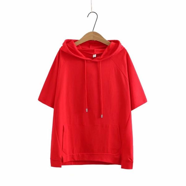women's t-shirt plus size hooded solid color cotton linen women losse short sleeve tshirts 2021 summer casual lady t shirts female, White
women's t-shirt plus size hooded solid color cotton linen women losse short sleeve tshirts 2021 summer casual lady t shirts female, White