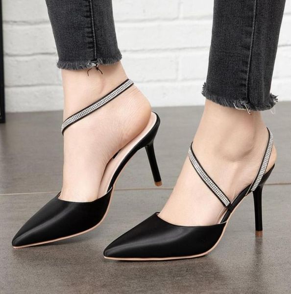 sandals 2021 women pump summer super high heel fine with pointed black pink shoes gladiator
sandals 2021 women pump summer super high heel fine with pointed black pink shoes gladiator