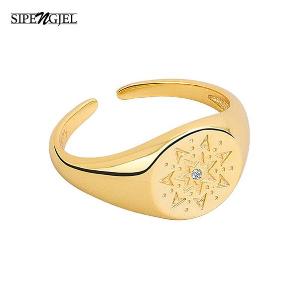 wedding rings sipengjel fashion silver color sunflower pattern ring open adjustable for women jewelry wholesale, Slivery;golden
wedding rings sipengjel fashion silver color sunflower pattern ring open adjustable for women jewelry wholesale, Slivery;golden