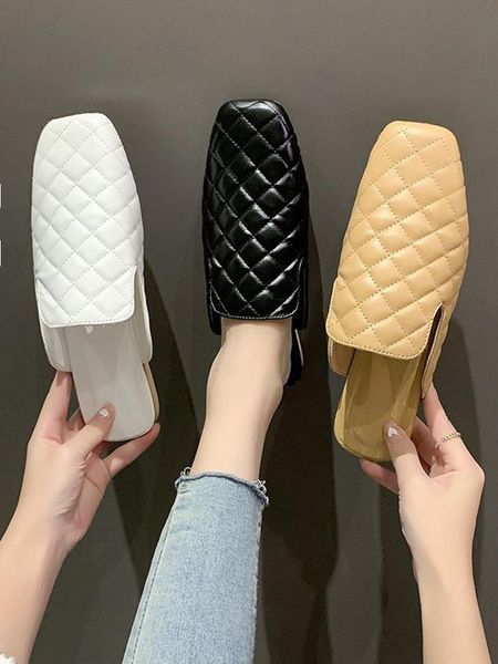 loafers shoes woman 2021 slippers summer platform female mule pantofle luxury slides low cover toe flat mules designer, Black
loafers shoes woman 2021 slippers summer platform female mule pantofle luxury slides low cover toe flat mules designer, Black