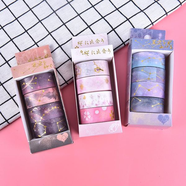 gift wrap starry sky cherry blossoms washi tape set adhesive diy scrapbooking sticker label japanese stationery
gift wrap starry sky cherry blossoms washi tape set adhesive diy scrapbooking sticker label japanese stationery