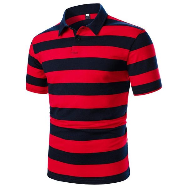 men's polos summer casual t shirt for men striped printed button short-sleeved male clothing 2021 homme chemise, White;black
men's polos summer casual t shirt for men striped printed button short-sleeved male clothing 2021 homme chemise, White;black