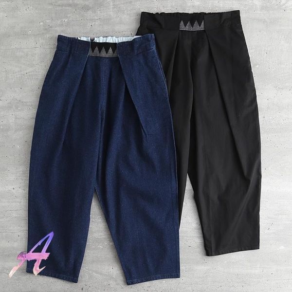 women's pants & capris kapital ninth men's label loose harem casual trousers high street hip hop couple, Black;white
women's pants & capris kapital ninth men's label loose harem casual trousers high street hip hop couple, Black;white