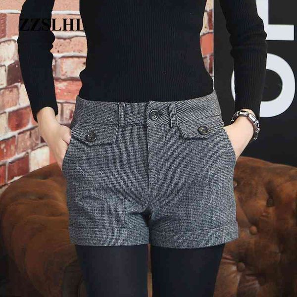korean woolen winter mini women shorts pants feminino autumn zipper up pocket buttons plaid bottom femme s-xl, White;black
korean woolen winter mini women shorts pants feminino autumn zipper up pocket buttons plaid bottom femme s-xl, White;black