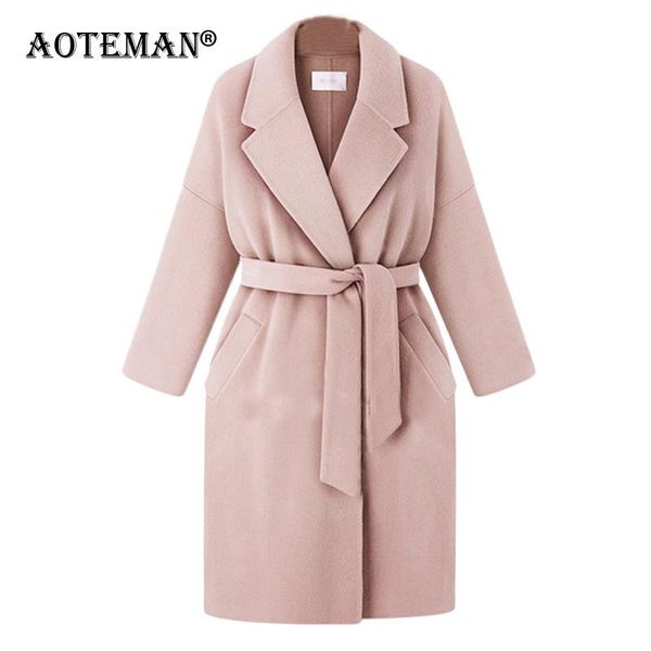 women's wool & blends jacket winter autumn solid color coat females's outerwear fashion 2021 ladies work clothes women casual lady, Black
women's wool & blends jacket winter autumn solid color coat females's outerwear fashion 2021 ladies work clothes women casual lady, Black