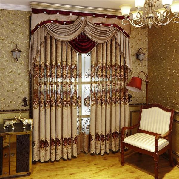 curtain & drapes 2021 selling european high-end luxury embroidered curtains for living room bedroom kitchen high quality
curtain & drapes 2021 selling european high-end luxury embroidered curtains for living room bedroom kitchen high quality