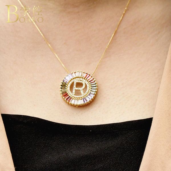 pendant necklaces gold a-z initial necklaces/letter necklace for women cubic zirconia/crystal long rainbow collier femme 2021 z4, Silver
pendant necklaces gold a-z initial necklaces/letter necklace for women cubic zirconia/crystal long rainbow collier femme 2021 z4, Silver