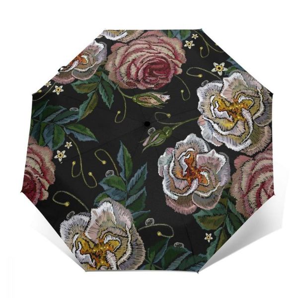umbrellas sunny umbrella roses embroidery print automatic folding portable men women sunscreen rain windproof beach parasol
umbrellas sunny umbrella roses embroidery print automatic folding portable men women sunscreen rain windproof beach parasol