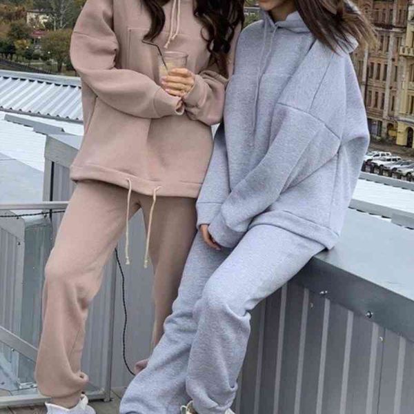fashion women winter hoodie and pants 2 pieces set loose warm sweatshirt long sleeve pocket army green suit female tracksuit, White
fashion women winter hoodie and pants 2 pieces set loose warm sweatshirt long sleeve pocket army green suit female tracksuit, White