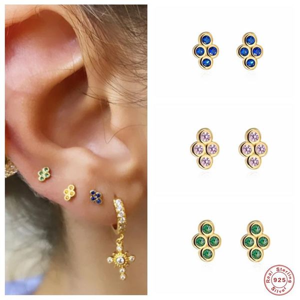 stud aide 925 sterling silver colorful diamond earrings for women cute four crystal cubic zirconia jeweled ear fine jewelry, Golden;silver
stud aide 925 sterling silver colorful diamond earrings for women cute four crystal cubic zirconia jeweled ear fine jewelry, Golden;silver