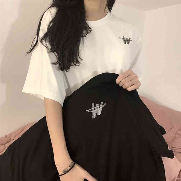 men's t-shirts heavy fabric we11done t shirt of the women men w impression on shoulder welldone top, White;black
men's t-shirts heavy fabric we11done t shirt of the women men w impression on shoulder welldone top, White;black