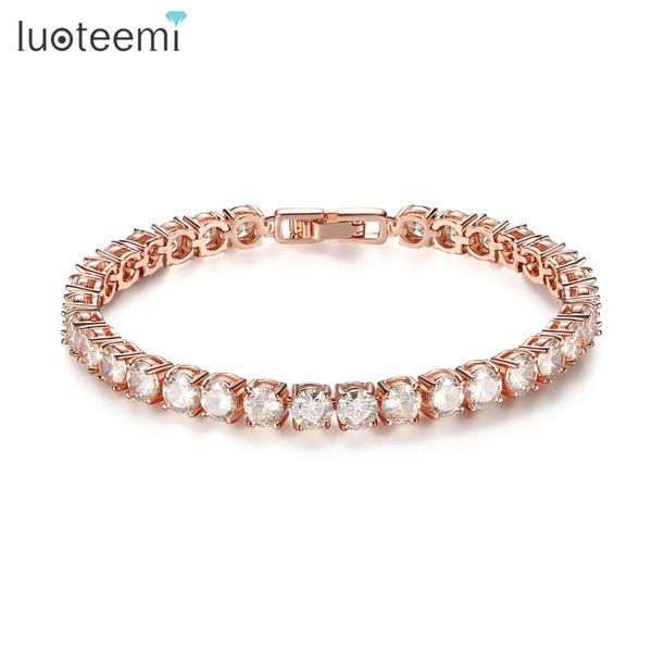 luxury 5.2mm cubic zirconia tennis bracelets iced out chain crystal wedding bracelet for women two colors cz link,, Black
luxury 5.2mm cubic zirconia tennis bracelets iced out chain crystal wedding bracelet for women two colors cz link,, Black