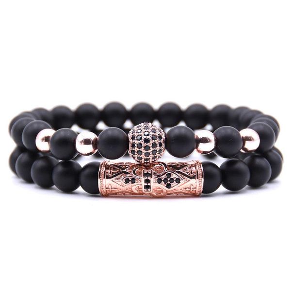2pc/sets couple jewelry cz ball charm bracelet men 2021 fashion stone bead bracelets for women pulseira beaded, strands, Black
2pc/sets couple jewelry cz ball charm bracelet men 2021 fashion stone bead bracelets for women pulseira beaded, strands, Black