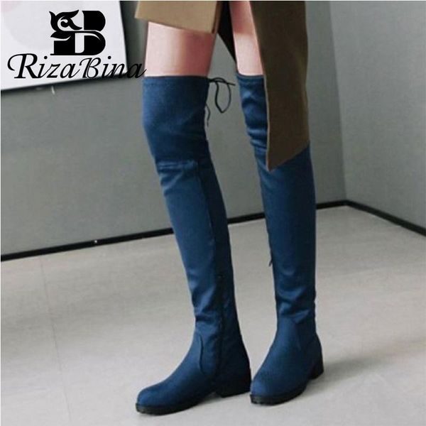 boots rizabina women over the knee flats winter keep warm stretch shoes round toe casual party thigh high size 34-43, Black
boots rizabina women over the knee flats winter keep warm stretch shoes round toe casual party thigh high size 34-43, Black