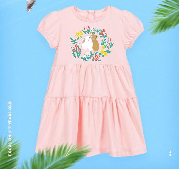 summer girl kids clothes dress round collar short sleeve rabbit flowers ruffles design dresses charming, Red;yellow
summer girl kids clothes dress round collar short sleeve rabbit flowers ruffles design dresses charming, Red;yellow