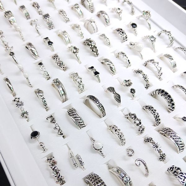 wholesale fashion retro vintage ring for women silver color finger jewelry party gift mixed style
wholesale fashion retro vintage ring for women silver color finger jewelry party gift mixed style