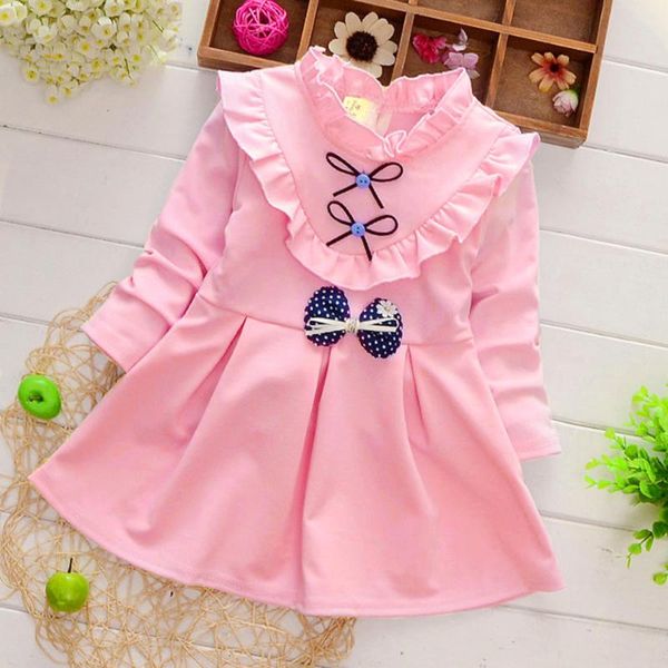 girls long sleeves dress spring autummn ruffle bowknot cute princess costume for kids birthday gift 2-9y girl's dresses, Red;yellow
girls long sleeves dress spring autummn ruffle bowknot cute princess costume for kids birthday gift 2-9y girl's dresses, Red;yellow