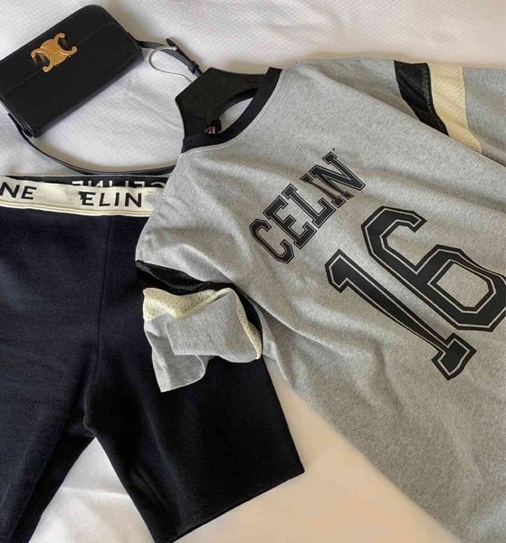 luxury design ce family spring and summer waist letter ribbon color contrast stitching elastic knitting foreign style bottom riding pants, White;black
luxury design ce family spring and summer waist letter ribbon color contrast stitching elastic knitting foreign style bottom riding pants, White;black