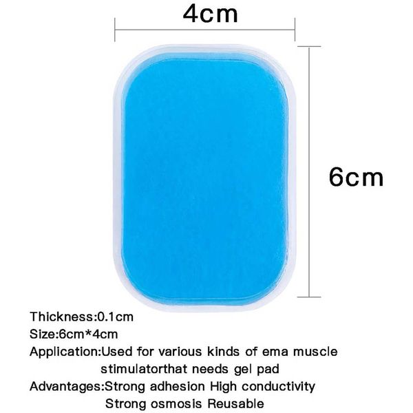 60pcs hydrogel sticker ems abs replacement gel pads electrodes massage cushion abdominal muscle stimulator trainer accessories
60pcs hydrogel sticker ems abs replacement gel pads electrodes massage cushion abdominal muscle stimulator trainer accessories