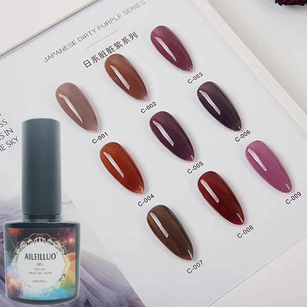 nail gel dirty purple polish glue matte transparent 9 color set semi permanent uv led varnish base coat, Red;pink
nail gel dirty purple polish glue matte transparent 9 color set semi permanent uv led varnish base coat, Red;pink