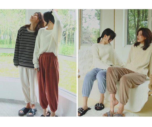 women's pants & capris aecu women flannel pajama bloomers 2021 winter elastic loose trousers waist solid pajamas bottom home sleep unde, Black;white
women's pants & capris aecu women flannel pajama bloomers 2021 winter elastic loose trousers waist solid pajamas bottom home sleep unde, Black;white