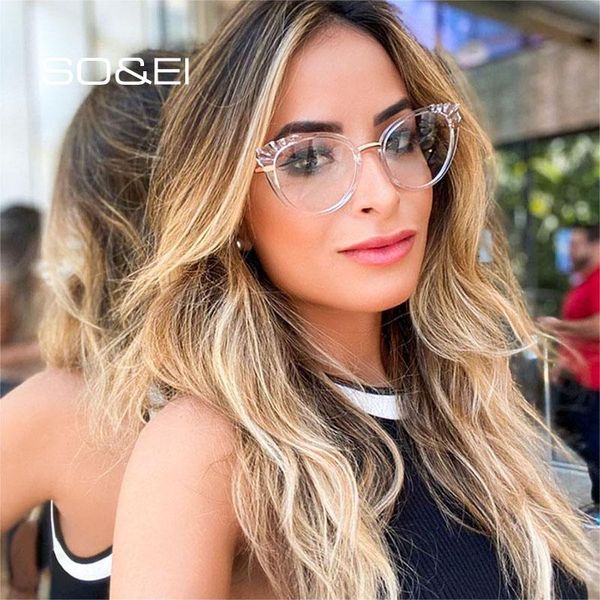 fashion sunglasses frames so&ei vintage cat eye anti-blu-ray women glasses frame spring hinge clear lens eyewear female goggles optical eyeg, Black
fashion sunglasses frames so&ei vintage cat eye anti-blu-ray women glasses frame spring hinge clear lens eyewear female goggles optical eyeg, Black
