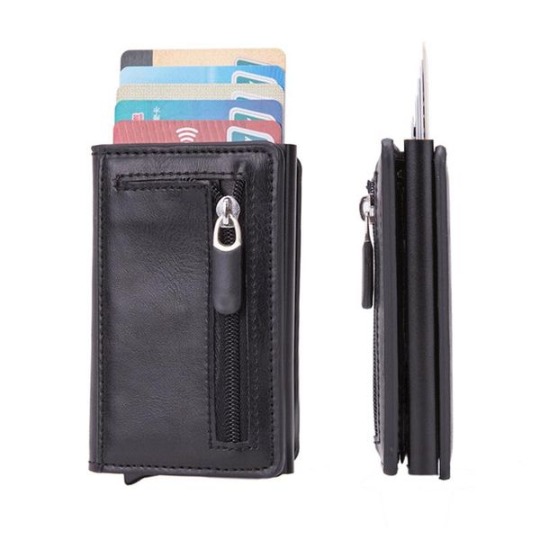 card holders manufacturers spot anti-theft brush aluminum alloy automatic package metal wallet id holder, Brown;gray
card holders manufacturers spot anti-theft brush aluminum alloy automatic package metal wallet id holder, Brown;gray
