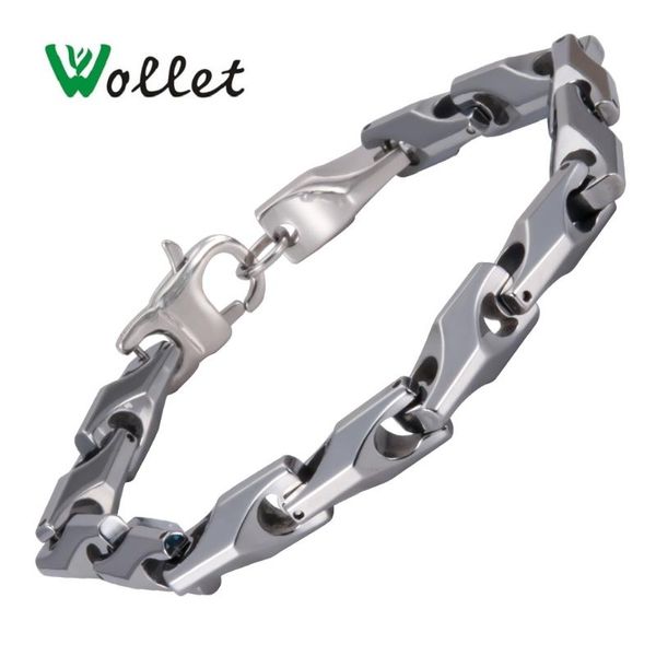 link, chain wollet jewelry tungsten bracelet bangle for men women silver color no plating simple design link, Black
link, chain wollet jewelry tungsten bracelet bangle for men women silver color no plating simple design link, Black