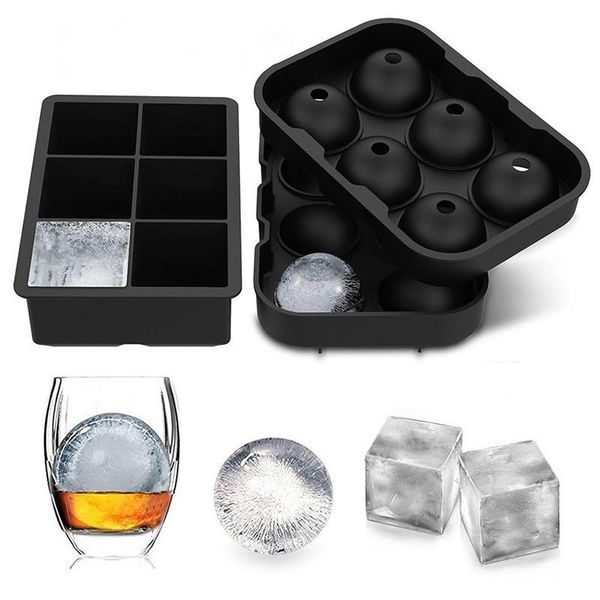 ice cube trays-2pack whiskey maker ball bar kitchen tool silicone combo mold baking moulds
ice cube trays-2pack whiskey maker ball bar kitchen tool silicone combo mold baking moulds