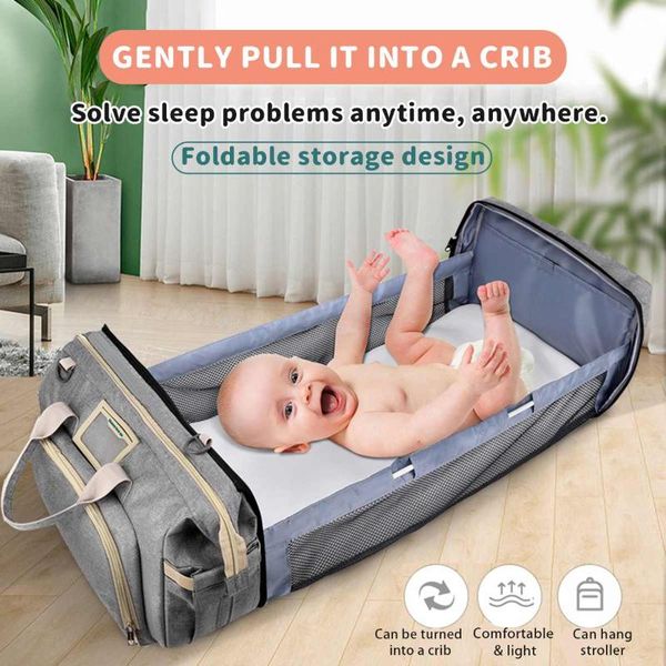 diaper bag crib design mommy waterproof nylon baby backpack foldable large capacity stroller special for maternity bags
diaper bag crib design mommy waterproof nylon baby backpack foldable large capacity stroller special for maternity bags