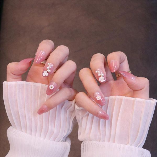 false nails 24pcs gradient color flower wear mid paragraph fashion manicure patch save time wearable nail soyw889, Red;gold
false nails 24pcs gradient color flower wear mid paragraph fashion manicure patch save time wearable nail soyw889, Red;gold