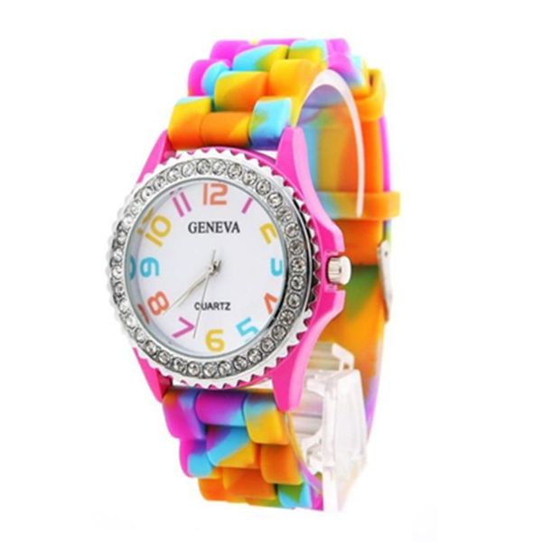 wristwatches woman watches fashion causal geneva rainbow crystal rhinestone digital watch silicone band round girl student quartz clock xb40, Slivery;brown
wristwatches woman watches fashion causal geneva rainbow crystal rhinestone digital watch silicone band round girl student quartz clock xb40, Slivery;brown