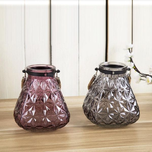 vases european-style colored glass vase grow in water simple transparent flowers dried flower arrangement living room
vases european-style colored glass vase grow in water simple transparent flowers dried flower arrangement living room